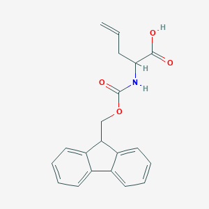 molecular formula C20H19NO4 B557849 Fmoc-alpha-allyl-DL-glycine CAS No. 221884-63-5