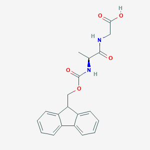 molecular formula C20H20N2O5 B557855 Fmoc-Ala-Gly-OH CAS No. 116747-54-7