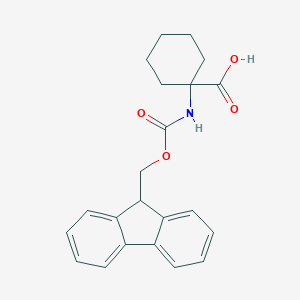 molecular formula C22H23NO4 B557859 1-(Fmoc-amino)cyclohexanecarboxylic acid CAS No. 162648-54-6