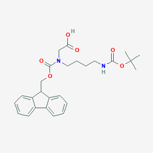 molecular formula C26H32N2O6 B557865 Fmoc-N-(4-Boc-aminobutyl)-Gly-OH CAS No. 171856-09-0