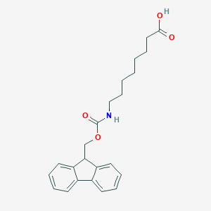 molecular formula C23H27NO4 B557866 N-Fmoc-8-aminooctanoic acid CAS No. 126631-93-4