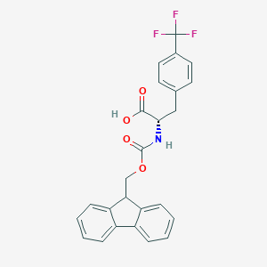 molecular formula C25H20F3NO4 B557869 Fmoc-Phe(4-CF3)-OH CAS No. 247113-86-6