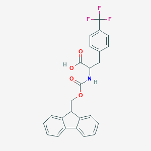 molecular formula C25H20F3NO4 B557870 Fmoc-D-Phe(4-CF3)-OH CAS No. 238742-88-6