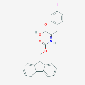 molecular formula C24H20INO4 B557883 Fmoc-Phe(4-I)-OH CAS No. 82565-68-2