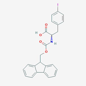 molecular formula C24H20INO4 B557883 Fmoc-4-iodo-L-phenylalanine CAS No. 82565-68-2
