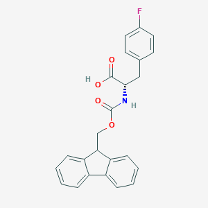 molecular formula C24H20FNO4 B557885 Fmoc-4-fluoro-L-phenylalanine CAS No. 169243-86-1