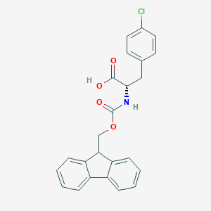 molecular formula C24H20ClNO4 B557889 Fmoc-4-chloro-L-phenylalanine CAS No. 175453-08-4