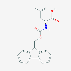molecular formula C21H21NO4 B557896 Fmoc-4,5-dehydro-l-leucine CAS No. 87720-55-6