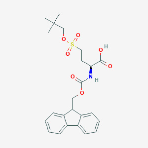 molecular formula C24H29NO7S B557897 Fmoc-4-(neopentyloxysulfonyl)-ABU-OH CAS No. 220951-81-5