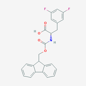 molecular formula C24H19F2NO4 B557923 Fmoc-Phe(3,5-F2)-OH CAS No. 205526-24-5