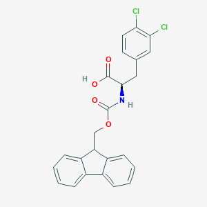 molecular formula C24H19Cl2NO4 B557932 Fmoc-3,4-dichloro-D-phenylalanine CAS No. 177966-58-4