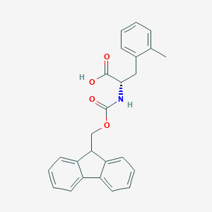 molecular formula C25H23NO4 B557946 Fmoc-2-methyl-L-phenylalanine CAS No. 211637-75-1