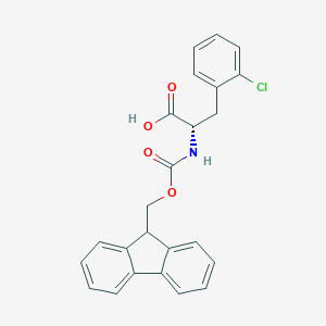molecular formula C24H20ClNO4 B557956 Fmoc-Phe(2-Cl)-OH CAS No. 198560-41-7