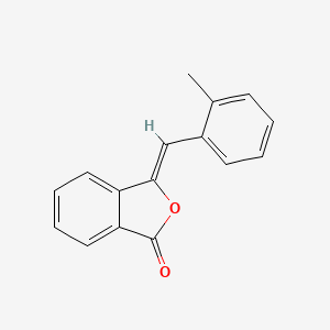 molecular formula C16H12O2 B5580020 3-(2-methylbenzylidene)-2-benzofuran-1(3H)-one 