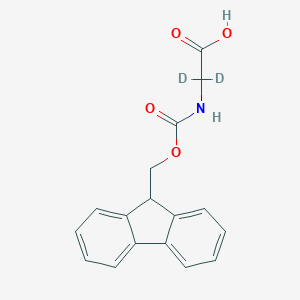molecular formula C17H15NO4 B558005 Fmoc-[D]甘氨酸-OH CAS No. 284665-11-8