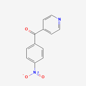 molecular formula C12H8N2O3 B5580117 4-(4-Nitrobenzoyl)pyridine CAS No. 39055-88-4