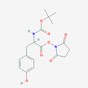 molecular formula C18H22N2O7 B558037 Boc-酪氨酸-OSu CAS No. 20866-56-2