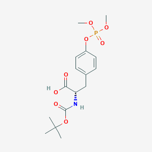 molecular formula C16H24NO8P B558040 Boc-Tyr(PO3Me2)-OH CAS No. 92264-99-8