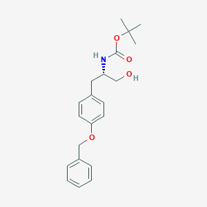 molecular formula C21H27NO4 B558042 Boc-酪(bzl)-OL CAS No. 66605-58-1