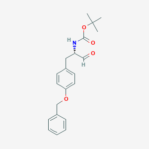 molecular formula C21H25NO4 B558043 Boc-Tyr(Bzl)-aldehyde 