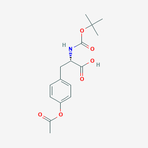 molecular formula C16H21NO6 B558044 Boc-tyr(AC)-OH CAS No. 80971-82-0