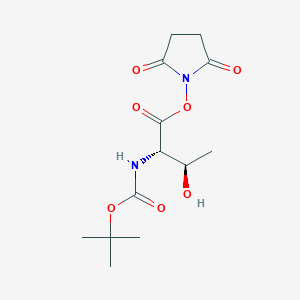 molecular formula C13H20N2O7 B558049 Boc-Thr-OSu CAS No. 63076-44-8