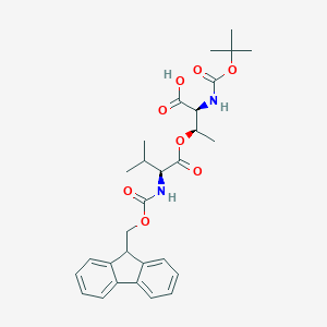 molecular formula C29H36N2O8 B558050 Boc-Thr(Fmoc-Val)-OH CAS No. 887707-95-1
