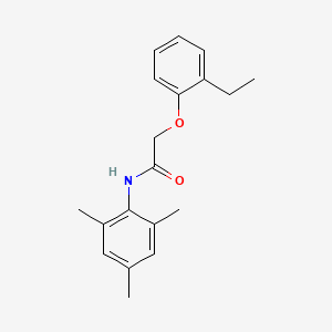 molecular formula C19H23NO2 B5580641 2-(2-ethylphenoxy)-N-(2,4,6-trimethylphenyl)acetamide 