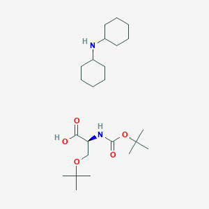 molecular formula C24H46N2O5 B558069 Boc-ser(tbu)-oh dcha CAS No. 18942-50-2