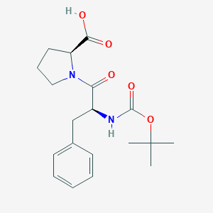 molecular formula C19H26N2O5 B558095 Boc-Phe-Pro-OH CAS No. 23420-32-8