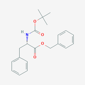 molecular formula C21H25NO4 B558097 N-叔丁氧羰基苯丙氨酸苄基酯 CAS No. 66617-58-1
