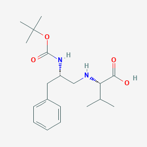 molecular formula C19H30N2O4 B558099 Boc-Phe-(R)-Val-OH CAS No. 137828-53-6