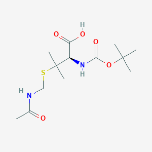 molecular formula C13H24N2O5S B558107 Boc-S-acetamidomethyl-L-penicillamine CAS No. 129972-45-8