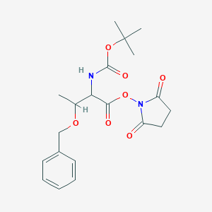 molecular formula C20H26N2O7 B558119 Boc-Thr(Bzl)-OSu CAS No. 32886-43-4