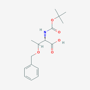 molecular formula C16H23NO5 B558121 Boc-O-苄基-L-苏氨酸 CAS No. 15260-10-3