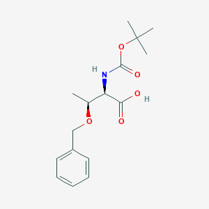 molecular formula C16H23NO5 B558126 Boc-O-苄基-D-苏氨酸 CAS No. 69355-99-3