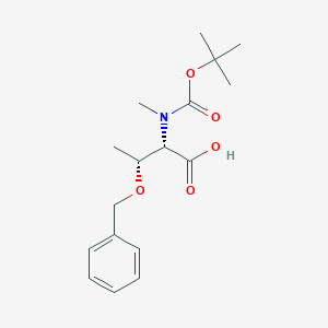 molecular formula C17H25NO5 B558131 Boc-N-Me-Tyr(Bzl)-OH CAS No. 64263-81-6
