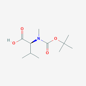molecular formula C11H21NO4 B558132 Boc-N-methyl-L-valine CAS No. 45170-31-8