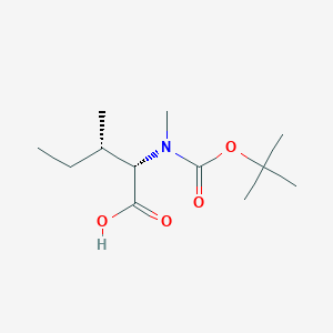 molecular formula C12H23NO4 B558135 Boc-N-methyl-L-isoleucine CAS No. 52498-32-5