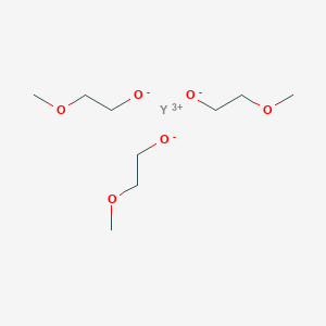 molecular formula C9H21O6Y B055814 YTTRIUM 2-METHOXYETHOXIDE CAS No. 115668-57-0