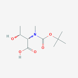 molecular formula C10H19NO5 B558141 Boc-N-methyl-L-threonine CAS No. 101759-72-2