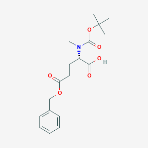 molecular formula C18H25NO6 B558145 Boc-N-Me-Glu(Obzl)-OH CAS No. 200615-91-4