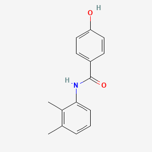 molecular formula C15H15NO2 B5581450 N-(2,3-dimethylphenyl)-4-hydroxybenzamide 