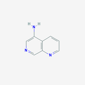 molecular formula C8H7N3 B055816 1,7-Naphthyridin-5-amine CAS No. 123434-45-7