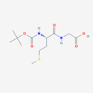 molecular formula C12H22N2O5S B558160 Boc-met-gly-OH CAS No. 23446-03-9