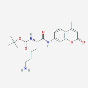 molecular formula C21H29N3O5 B558161 Boc-L-Lys-Amc CAS No. 116883-12-6