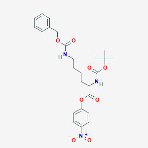molecular formula C25H31N3O8 B558163 Boc-lys(Z)-onp CAS No. 2389-46-0