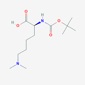 molecular formula C13H26N2O4 B558168 Boc-lys(ME)2-OH CAS No. 65671-53-6
