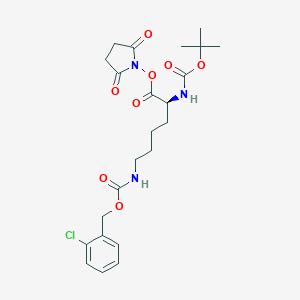 molecular formula C23H30ClN3O8 B558177 Boc-Lys(2-Chloro-Z)-Osu CAS No. 66438-39-9