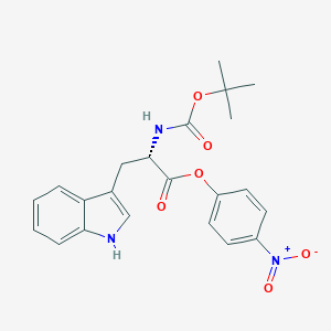 molecular formula C22H23N3O6 B558199 Boc-Trp-ONp CAS No. 15160-31-3
